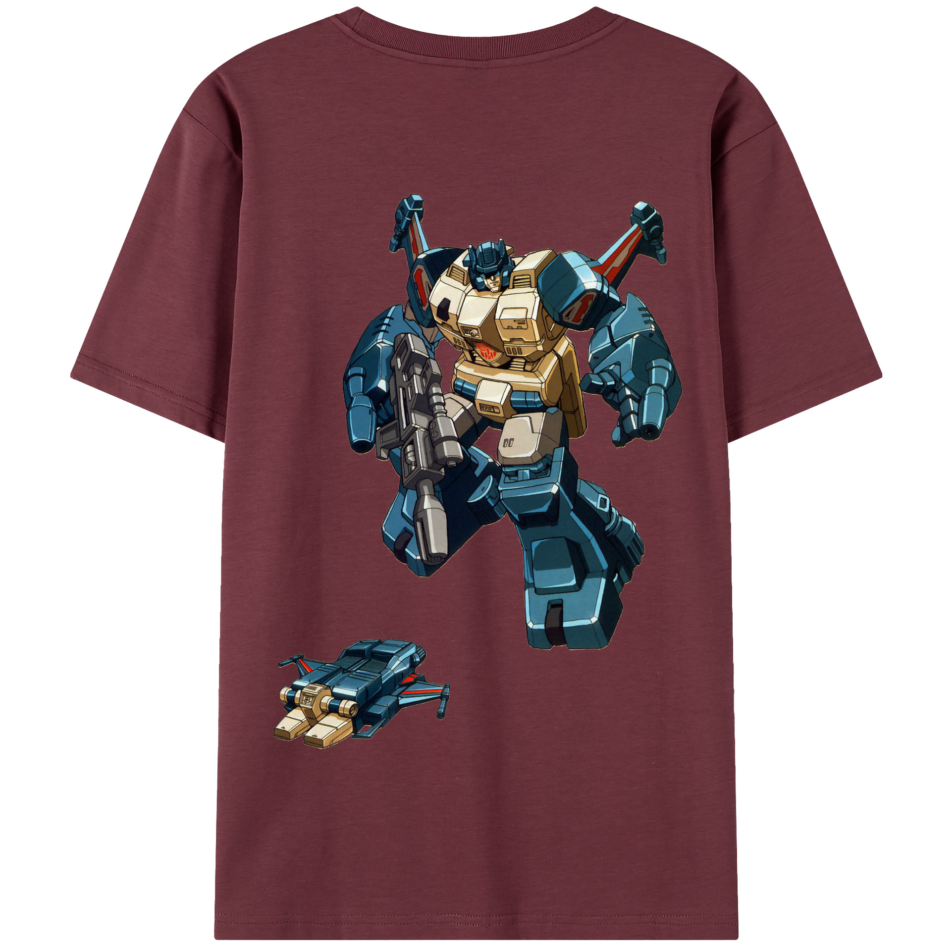 （画像用）  綿100％半袖Tシャツ（背面プリント）